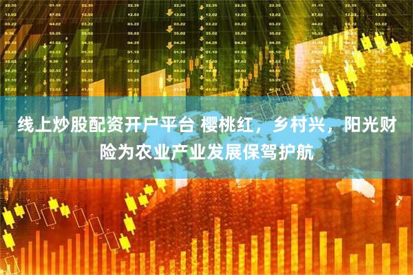 线上炒股配资开户平台 樱桃红，乡村兴，阳光财险为农业产业发展保驾护航